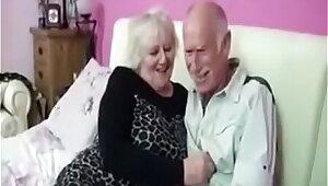 Old man or woman very painful sex